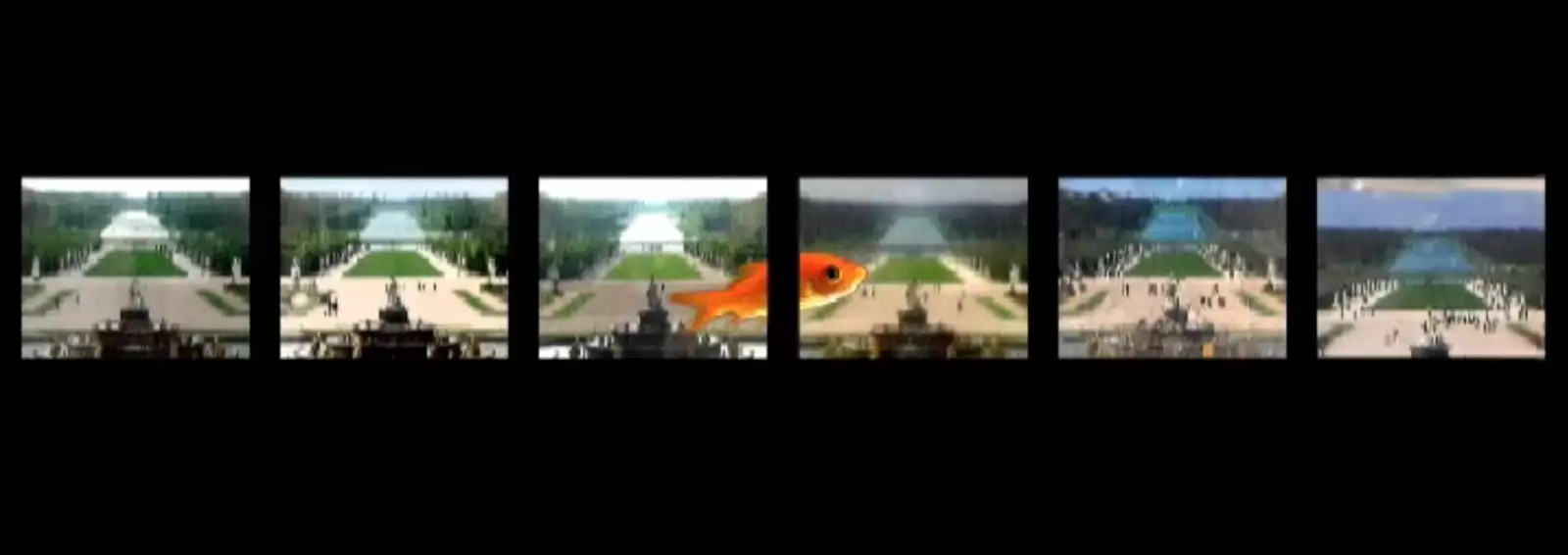 《凡爾賽花園》，錄像，ntsc，彩色，有聲，3分10秒，2005-2006年。